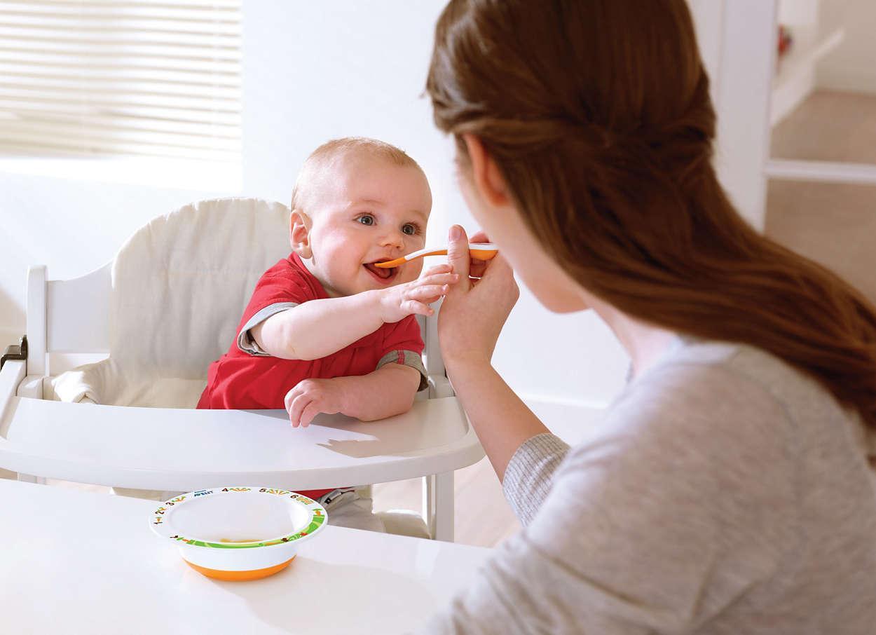 Правильное питание – залог крепкого здоровья малыша