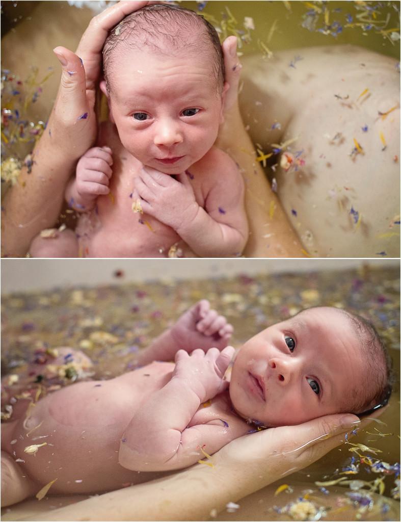 Травяная ванночка для младенца